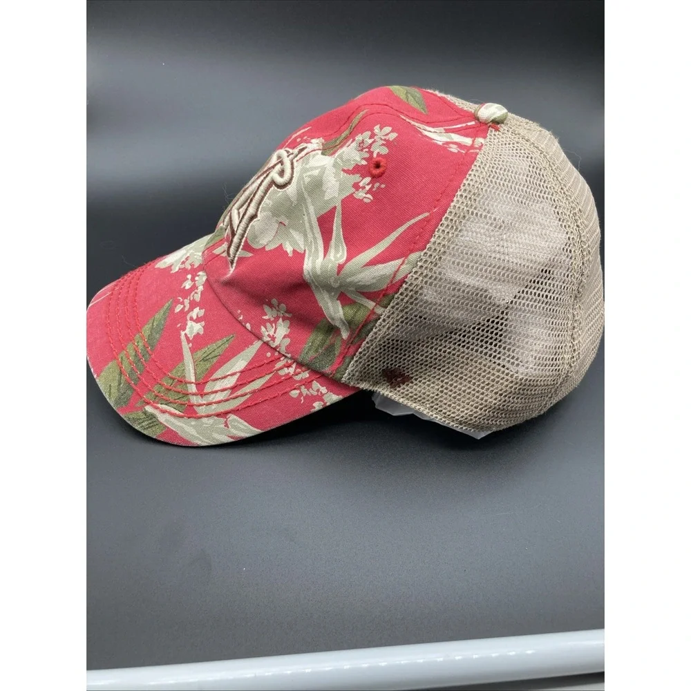 47 LA Angels HAT Cap Birds ofParadise Floral Hawaiian 1 size strap